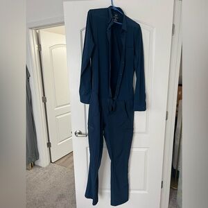 Navy Blue snap button Jumper